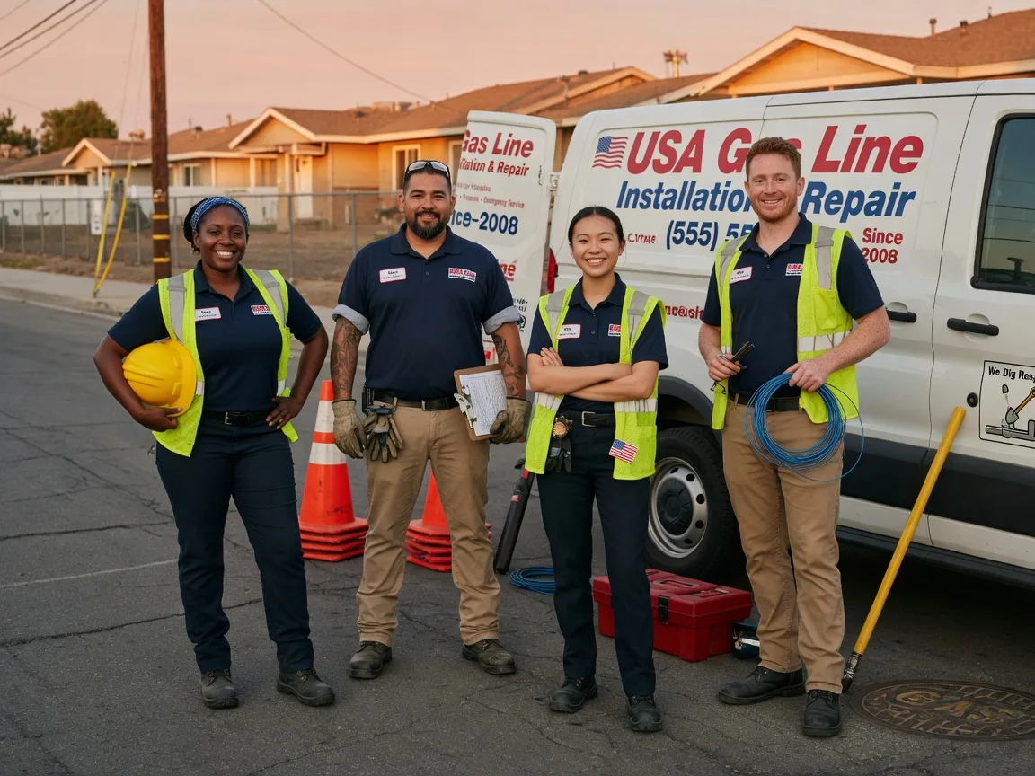 Gas Line Installation company in Chetopa, KS